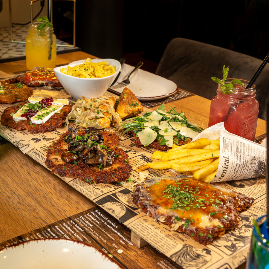 Familie Möhrer und das Schnitzel